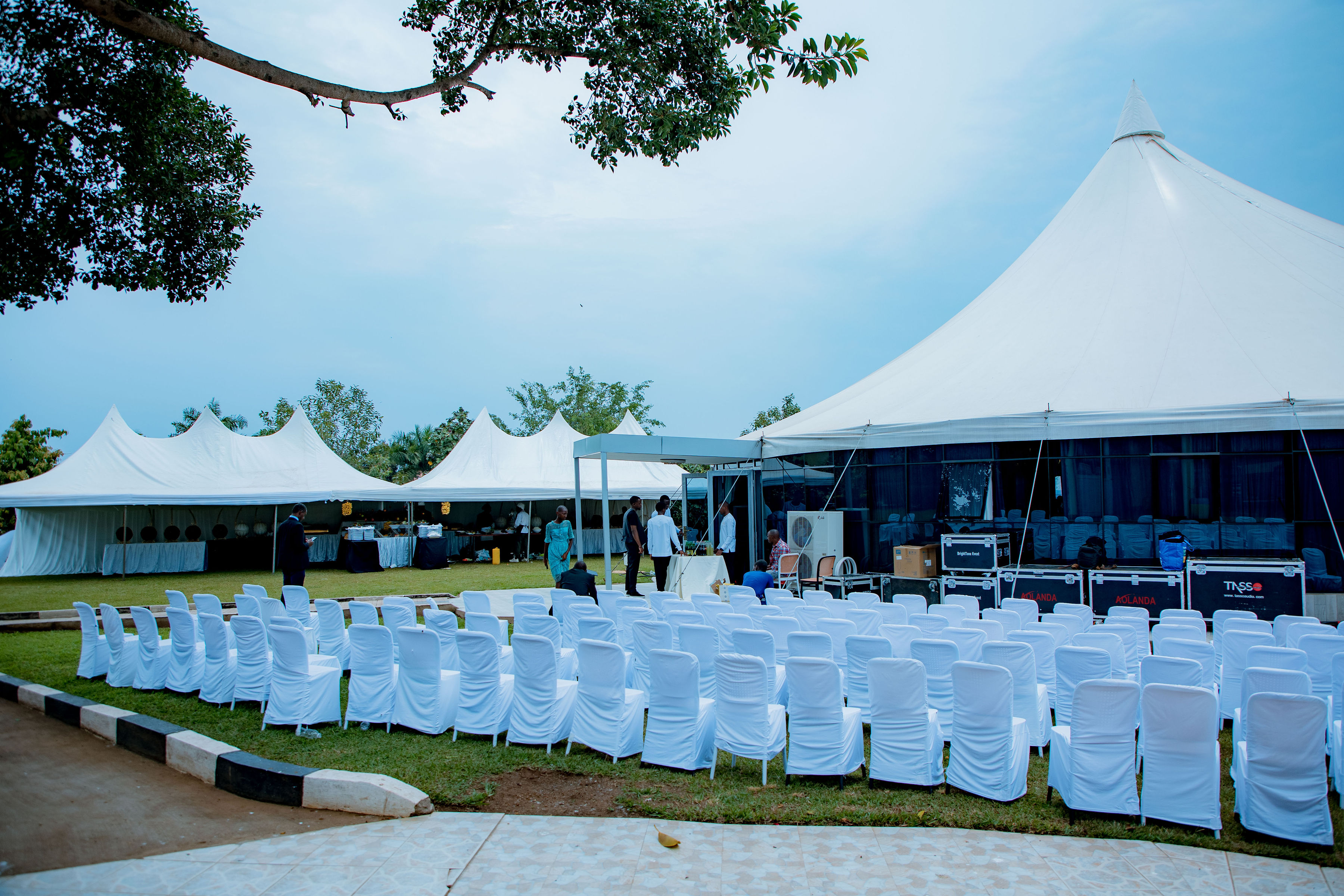 Big tent in Kigali